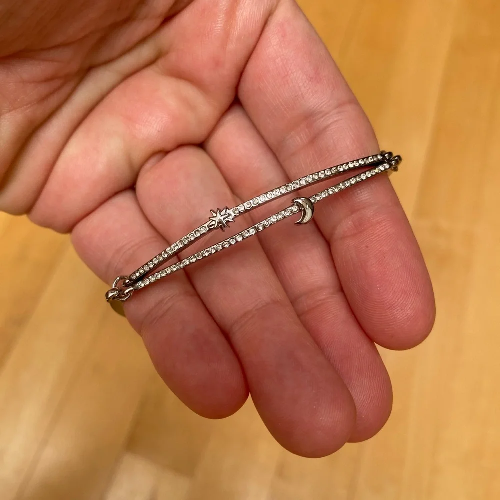 BCBGMaxAzria Star/Moon Bracelet